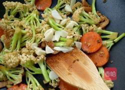 干锅有机花菜的做法图解4