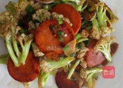 干锅有机花菜的做法图解6