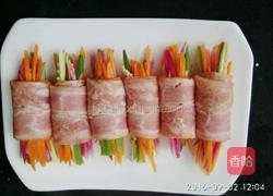 培根蔬菜肉卷的做法图解7