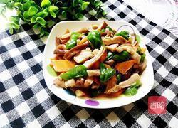 青椒炒猪肚的做法图解8