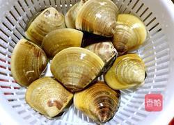 白蛤蒜仔意大利面的做法图解2