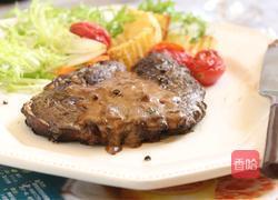 法式黑椒牛排的做法图解8
