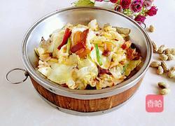 干锅手撕包菜的做法图解12