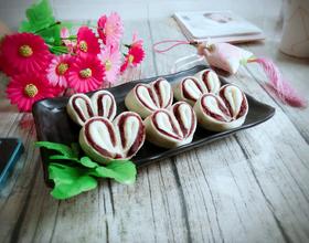 爱心豆沙包[图]