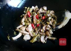 酸菜炒猪肚的做法图解8