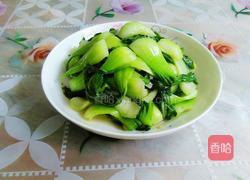 猪油炒上海青的做法图解5