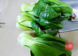 猪油炒上海青的做法图解1