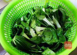 猪油炒上海青的做法图解3