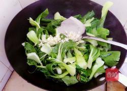 猪油炒上海青的做法图解4