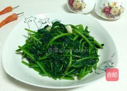 炒红薯叶的做法图解5