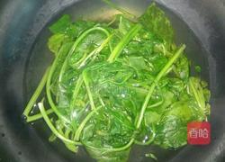 菠菜炒粉丝的做法图解2