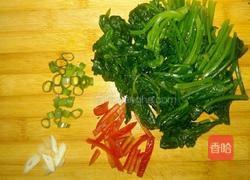 菠菜炒粉丝的做法图解4