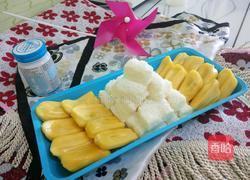 椰丝牛奶小方的做法图解9