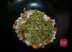 酸豆角炒肉的做法图解6