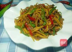 南瓜丝炒肉的做法图解9