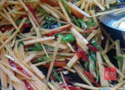 南瓜丝炒肉的做法图解7