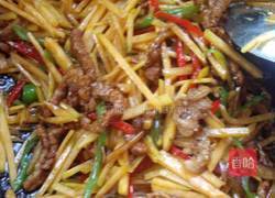 南瓜丝炒肉的做法图解8