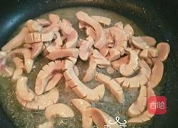 猪腰炒韭菜花的做法图解4