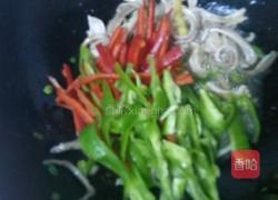 辣椒炒肚丝的做法图解5