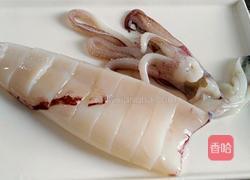 烤箱烤鱿鱼的做法图解2