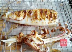 烤箱烤鱿鱼的做法图解6