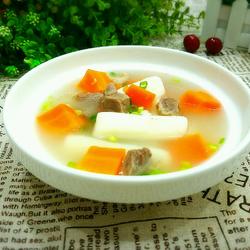 山药胡萝卜牛肉汤的做法[图]