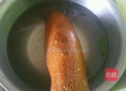 老黄瓜瘦肉汤的做法图解2