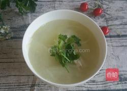 老黄瓜瘦肉汤的做法图解7