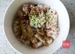 豆角肉馅发面饼的做法图解4