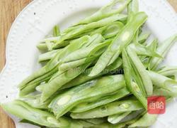 豆角炒面的做法图解4