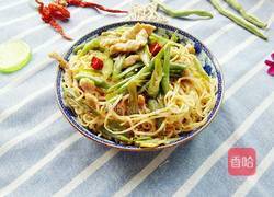 豆角炒面的做法图解12