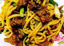 牛肉炒米线的做法图解10