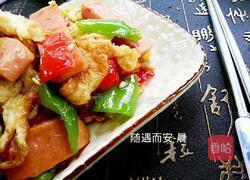 午餐肉炒蛋的做法图解11