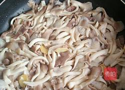 肉片烧蘑菇的做法图解5