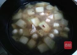 冬瓜丸子粉丝汤的做法图解4