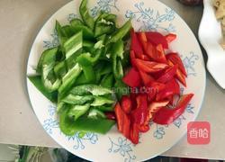 辣椒炒豆腐干的做法图解2