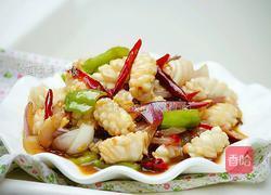 火爆鱿鱼花的做法图解9