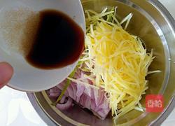 凉拌洋葱土豆丝的做法图解6