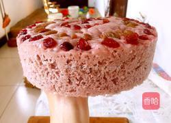 紫薯发糕的做法图解1