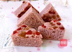 紫薯发糕的做法图解13