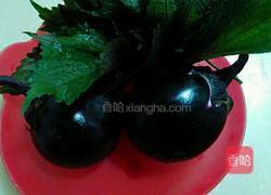 紫苏叶烧茄子的做法图解1