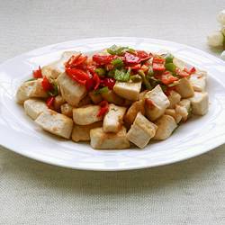 清炒豆腐的做法[图]