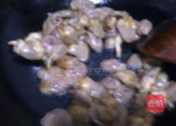 尖椒爆鸡心的做法图解6