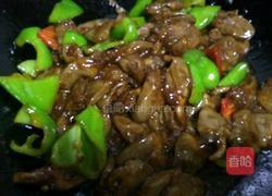尖椒爆鸡心的做法图解10