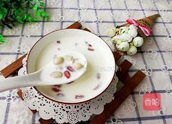 花生牛奶汤的做法图解10