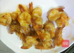 白菜炒大虾的做法图解5