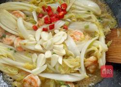 虾仁炒娃娃菜的做法图解6