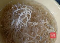 凉拌海石花的做法图解1