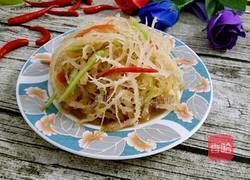 凉拌海石花的做法图解6