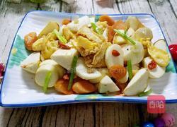 茭白炒鸡蛋的做法图解10